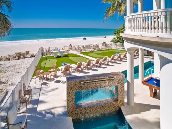 Anna Maria Island Beachfront Vacation Rental - Nine Bedroom Luxury Gulf Coast Home